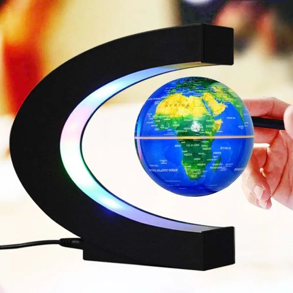 Глобус, що обертається в невагомості Globe Star з підсвічуванням 00024448 фото