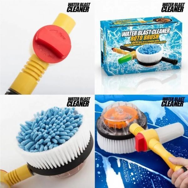 Вращающаяся щетка-насадка для шланга насадки Cleaner Roto Brush Щетка с насадкой для шланга 00014124 фото