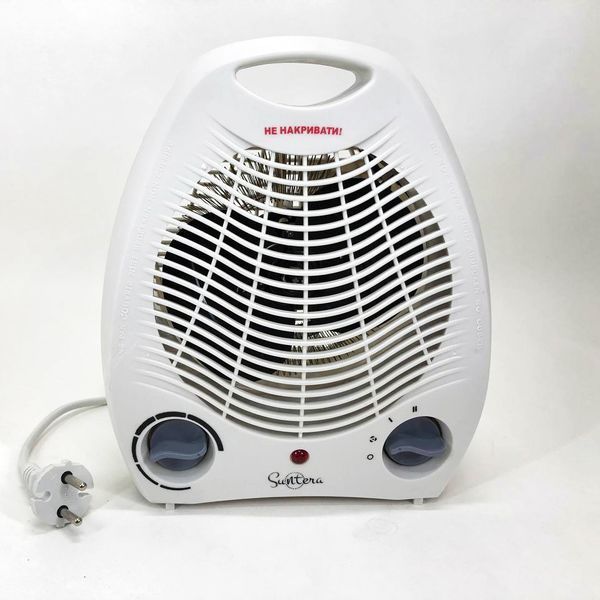 Обогреватель тепловентилятор (дуйка) Suntera FHW-101, Ветродуйка обогреватель, Электрическая дуйка, 2000 w 00012548 фото