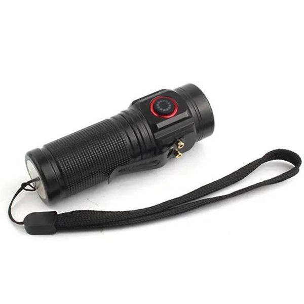 Ручной фонарик W5183-4XHP360, Фонарь ручной мощный, Тактичный фонарь, Карманный мини фонарь 00022951 фото