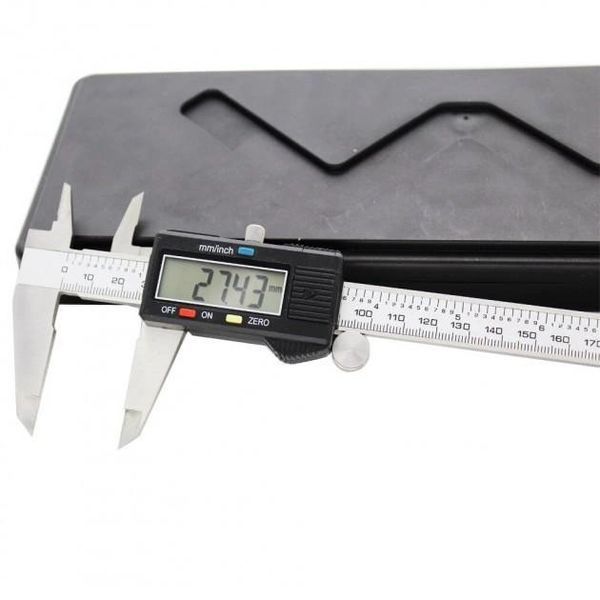 Електронний цифровий Штангенциркуль Digital Caliper 0-150 мм з LCD дисплеєм у кейсі мікрометр електронний 00012615 фото
