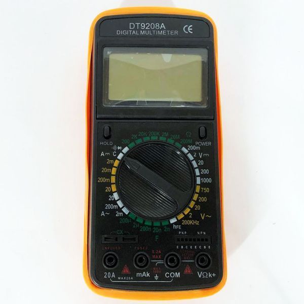 Мультиметр цифровий Digital DT-9208A універсальний, мультиметр для дому, гарний мультиметр 00017265 фото