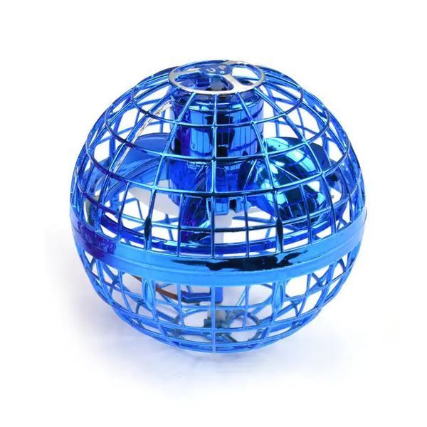 Летающий шар спиннер светящийся FlyNova Pro Gyrosphere игрушка мяч бумеранг, игрушка летающий шар 00015802 фото