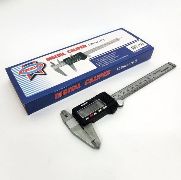 Електронний цифровий Штангенциркуль Digital Caliper 0-150 мм з LCD дисплеєм у кейсі мікрометр електронний 00012615 фото