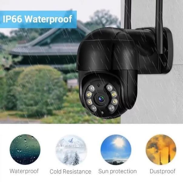 Уличная поворотная IP-камера WI-FI ,А8 / 4mp 360 (A8) monitor ICSSE 00017563 фото