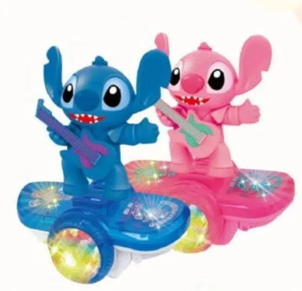 Интерактивная игрушка Стич Electric Universal Cool Lighting Scoote 00016719 фото