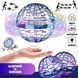 Летающий шар спиннер светящийся FlyNova Pro Gyrosphere игрушка мяч бумеранг, игрушка летающий шар 00015802 фото 7