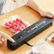 Вакууматор Vacuum Sealer вакуумний пакувальник для їжі, побутовий вакууматор чорний 00019307 фото 4
