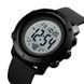 Часы наручные мужские SKMEI 1434BKWT BLACK-WHITE, оригинальные мужские часы. Цвет: черный 00022039 фото 5