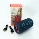 Bluetooth колонка портативна TG656 FM-радіо, потужна переносна акустична колонка. Колір: синій 00017239 фото 10
