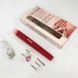 Фрезер для манікюру та педикюру Flawless Salon Nails, машинка для зняття манікюру. Колір: червоний 00015294 фото 13