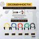 Еспандер гума для зарядок exercise pipe, еспандер гумовий джгут вправи, Фітнес гумки 5 в 1 00014301 фото 31
