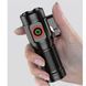 Ручной фонарик W5183-4XHP360, Фонарь ручной мощный, Тактичный фонарь, Карманный мини фонарь 00022951 фото 4