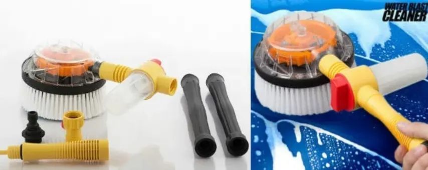 Вращающаяся щетка-насадка для шланга насадки Cleaner Roto Brush Щетка с насадкой для шланга 00014124 фото