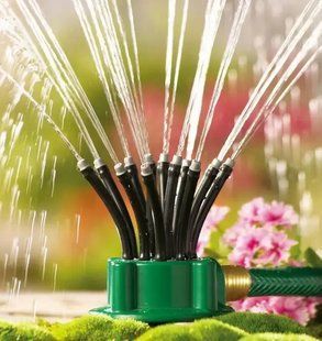 Розумна система поливу Multifunctional Water Sprinkler розпилювач дощувач для поливу газону на 360 градусів 00012891 фото