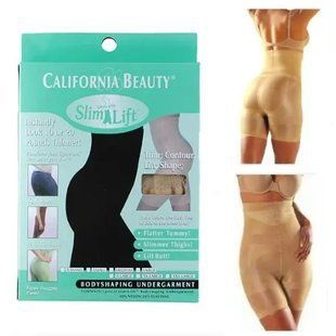 Белье для коррекции фигуры California Beauty Slim N Lift Утягивающие шорты с высокой талией 00015601 фото