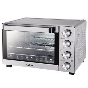 Электрическая печь MAGIO MG-248, электродуховка настольная для дачи, электродуховка для выпечки 00018980 фото