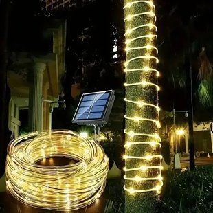 Светодиодная гирлянда "Трубка" 20м 200 LED, теплый белый 00024632 фото