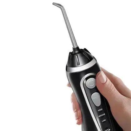 Іригатор портативний Waterpik Cordless Advanced Water Flosser Black WP-562 00015009 фото