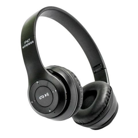 Бездротові навушники Bluetooth Wireless Headset P47 Black Гарнітура для ПК, телефону з мікрофоном 00023816 фото