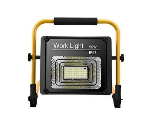 Аккумуляторный прожектор с солнечной панелью Work Light 50W + POWER BANK 00018052 фото