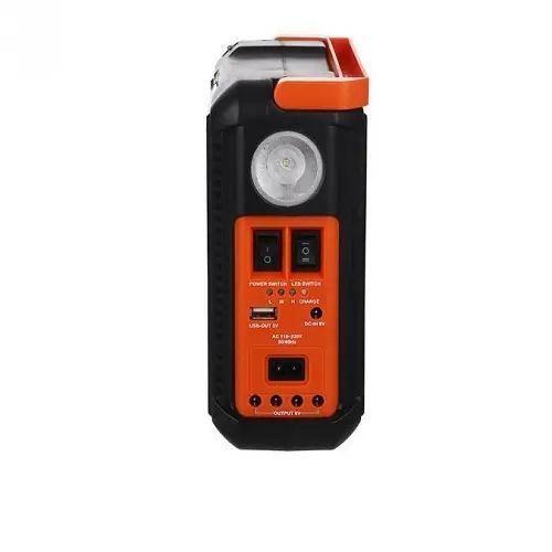 Ліхтар-Power bank із сонячною панеллю+лампочками EP-395 00023619 фото