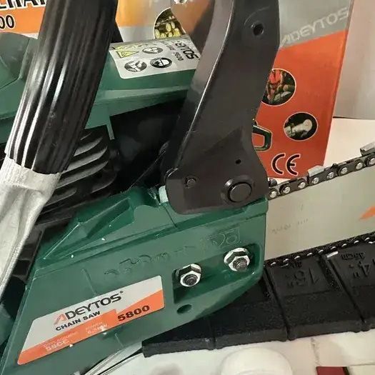 Бензопила цепная 45см KRAFFTEC 5800, Пила цепная бензиновая 00013361 фото