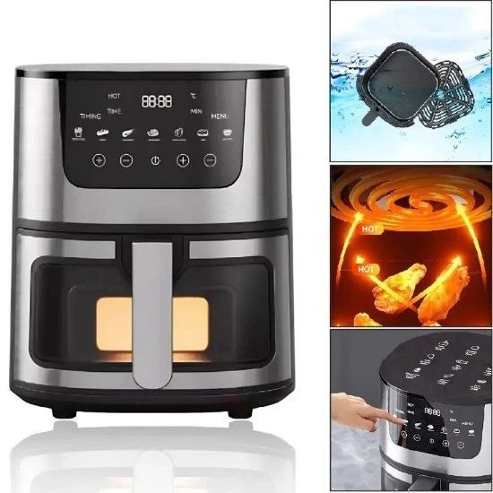 Аерогриль Domotec MS-3225 3800Вт 7л багатофункціональний з регулюванням температури 00020062 фото