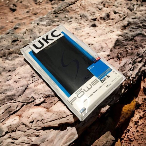 Мобільна зарядка портативна Power Bank 30000 mAh UKC, Зовнішній акумулятор, Зарядка power bank. Колір: чорний 00017455 фото