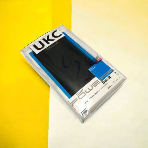 Мобільна зарядка портативна Power Bank 30000 mAh UKC, Зовнішній акумулятор, Зарядка power bank. Колір: чорний 00017455 фото