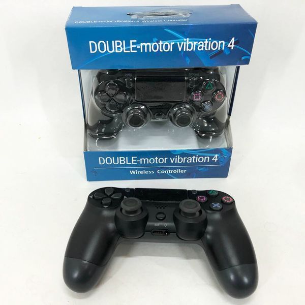 Джойстик DOUBLESHOCK для PS 4, бездротовий ігровий геймпад PS4/PC акумуляторний джойстик. Колір чорний 00015818 фото
