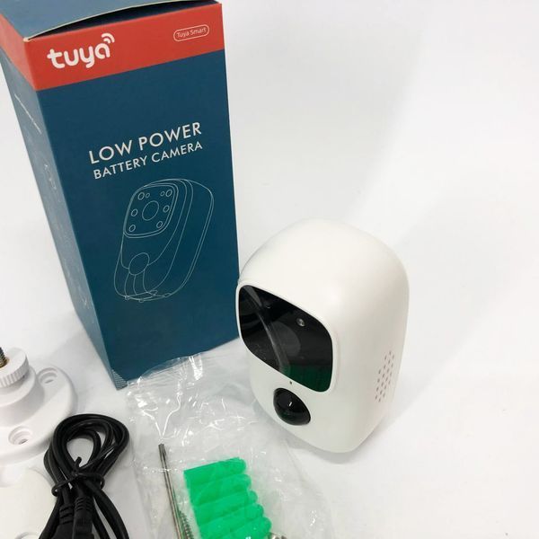 Камера видеонаблюдения Smart wifi приложение Tuya работает от 2x18650 00017292 фото
