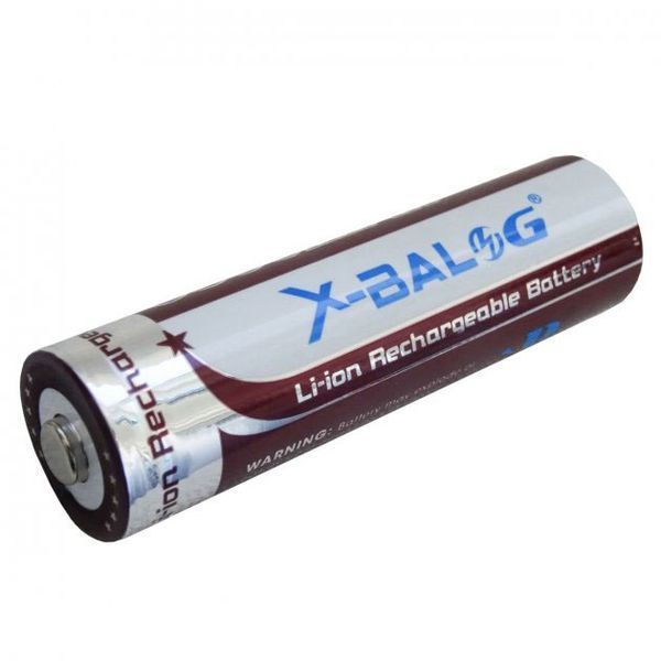 Літієвий акумулятор 18650 X-Balog 8800mAh 4.2V Li-ion літієва акумуляторна батарейка для ліхтариків 00022861 фото