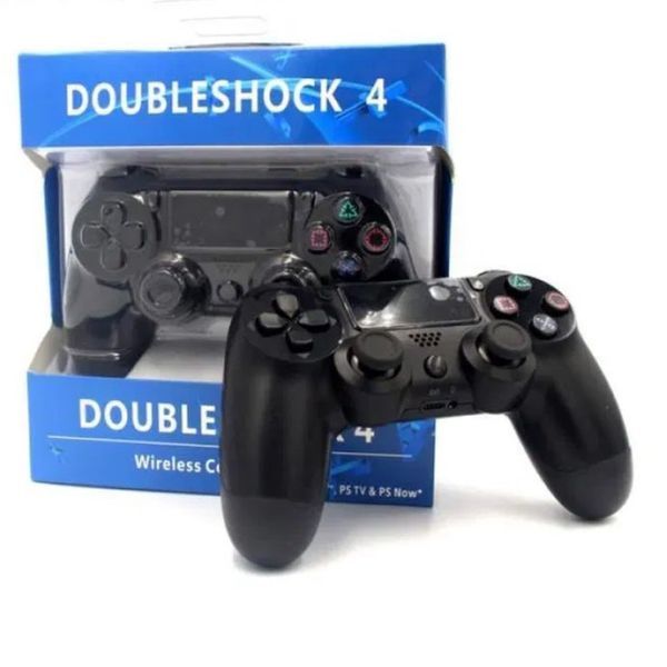 Джойстик DOUBLESHOCK для PS 4, бездротовий ігровий геймпад PS4/PC акумуляторний джойстик. Колір чорний 00015818 фото