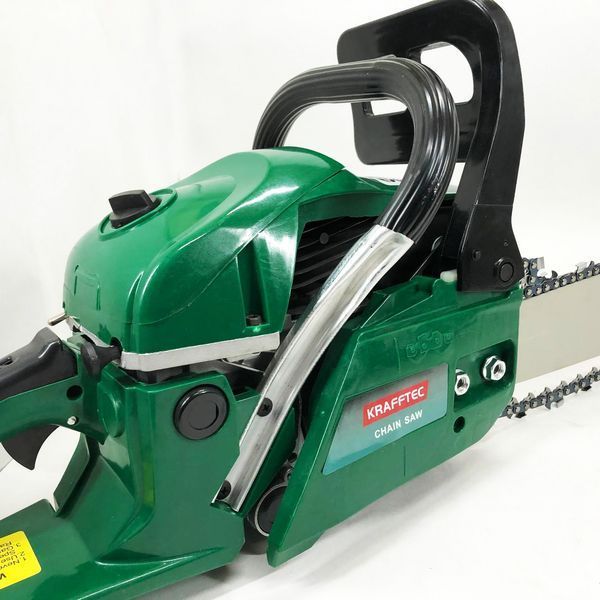 Бензопила цепная 45см KRAFFTEC 5800, Пила цепная бензиновая 00013361 фото