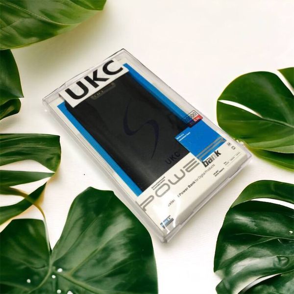 Мобільна зарядка портативна Power Bank 30000 mAh UKC, Зовнішній акумулятор, Зарядка power bank. Колір: чорний 00017455 фото