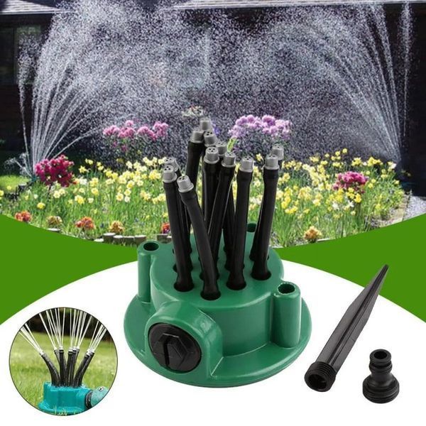 Умная система полива Multifunctional Water Sprinkler распылитель дождеватель для полива газона на 360 градусов 00012891 фото