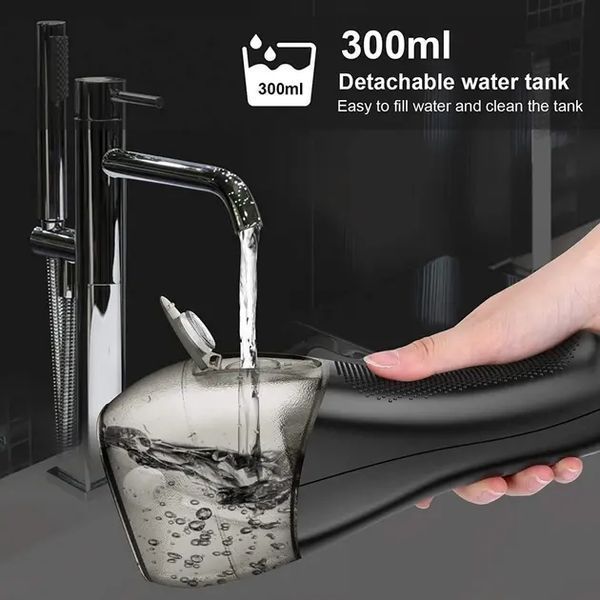 Іригатор портативний Waterpik Cordless Advanced Water Flosser Black WP-562 00015009 фото