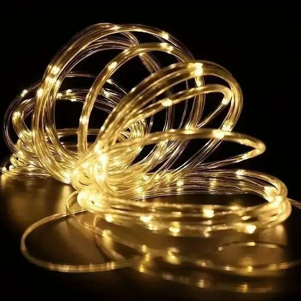 Светодиодная гирлянда "Трубка" 20м 200 LED, теплый белый 00024632 фото