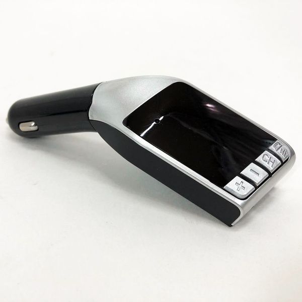 Автомобильный FM трансмиттер модулятор H15 Bluetooth MP3, Блютуз модулятор в машину. Цвет: серебряный 00017042 фото