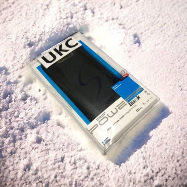 Мобільна зарядка портативна Power Bank 30000 mAh UKC, Зовнішній акумулятор, Зарядка power bank. Колір: чорний 00017455 фото