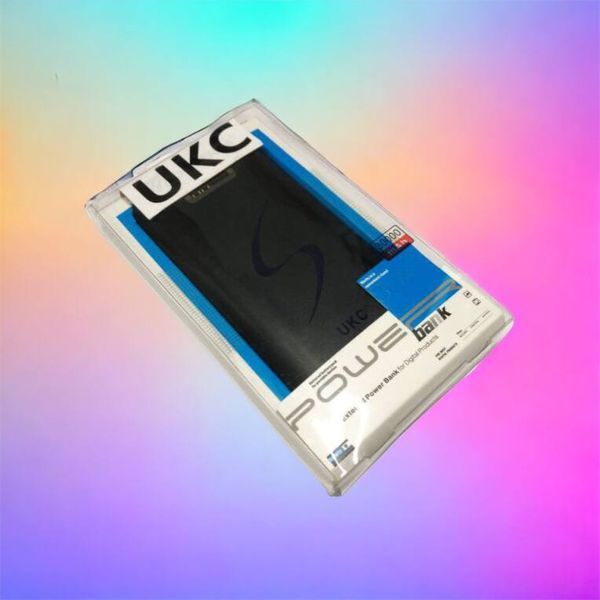 Мобільна зарядка портативна Power Bank 30000 mAh UKC, Зовнішній акумулятор, Зарядка power bank. Колір: чорний 00017455 фото