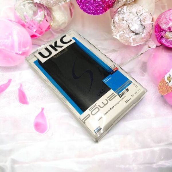 Мобільна зарядка портативна Power Bank 30000 mAh UKC, Зовнішній акумулятор, Зарядка power bank. Колір: чорний 00017455 фото