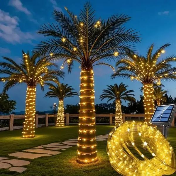 Светодиодная гирлянда "Трубка" 20м 200 LED, теплый белый 00024632 фото