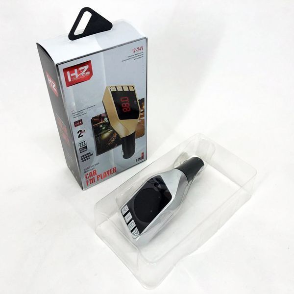 Автомобильный FM трансмиттер модулятор H15 Bluetooth MP3, Блютуз модулятор в машину. Цвет: серебряный 00017042 фото