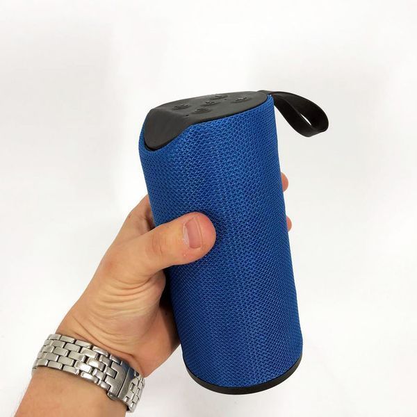 Колонка портативна bluetooth вологостійка JBL TG-113 (аналог). Колір синій 00017698 фото
