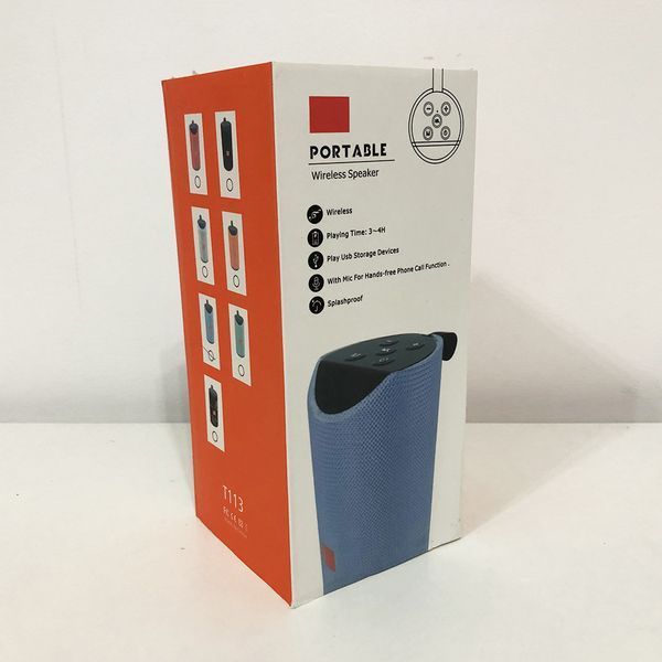 Колонка портативна bluetooth вологостійка JBL TG-113 (аналог). Колір синій 00017698 фото