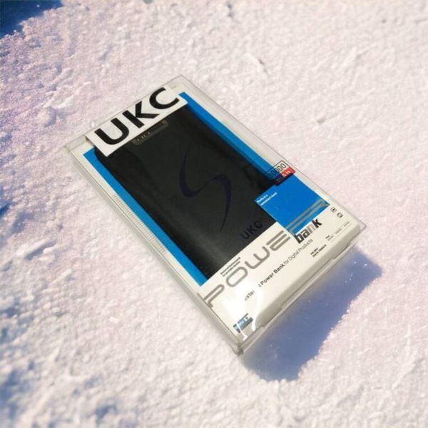 Мобільна зарядка портативна Power Bank 30000 mAh UKC, Зовнішній акумулятор, Зарядка power bank. Колір: чорний 00017455 фото
