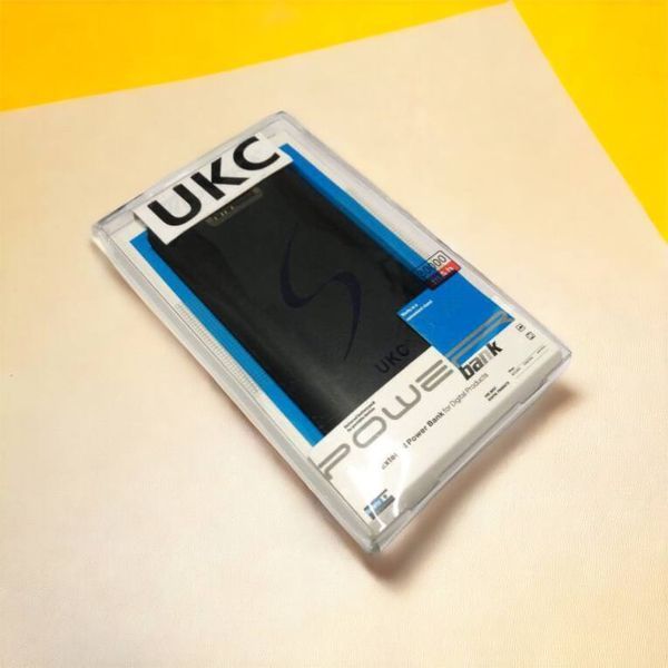 Мобільна зарядка портативна Power Bank 30000 mAh UKC, Зовнішній акумулятор, Зарядка power bank. Колір: чорний 00017455 фото