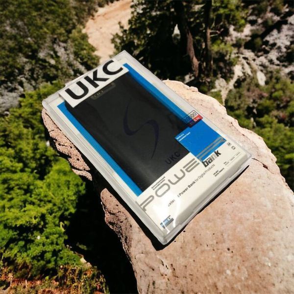 Мобільна зарядка портативна Power Bank 30000 mAh UKC, Зовнішній акумулятор, Зарядка power bank. Колір: чорний 00017455 фото